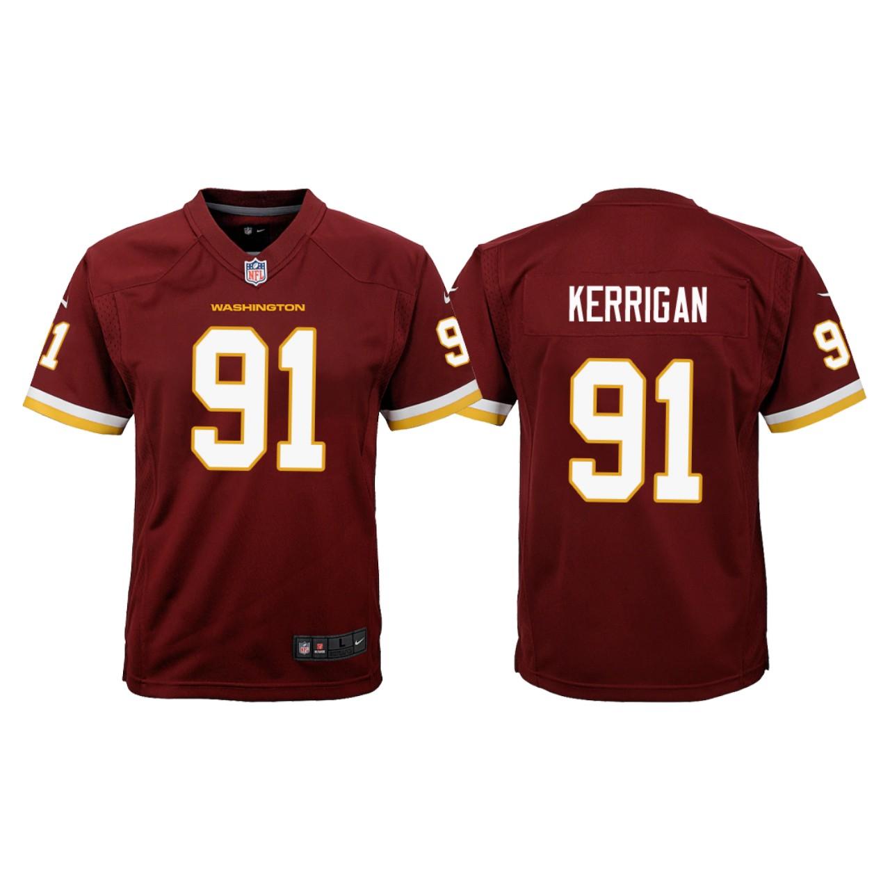 Youth Ryan Kerrigan Burgundy Player Limited Team Jersey