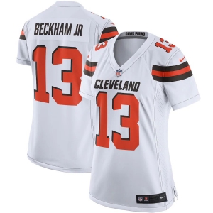 Women's Odell Beckham Jr. White Player Limited Team Jersey