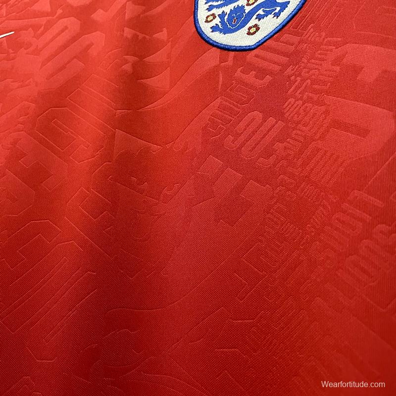 20/21 England Red Pre-match Training Jersey