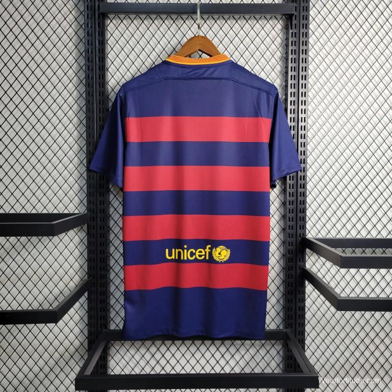 Retro 15/16 Barcelona Home Jersey