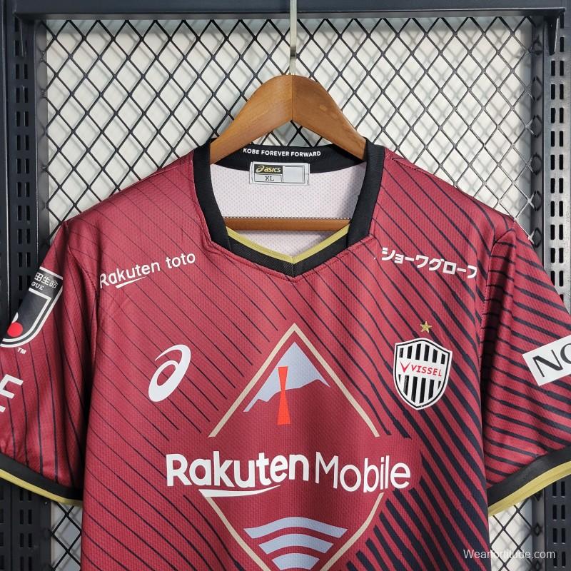 23-24 Vissel Kobe Home Jersey