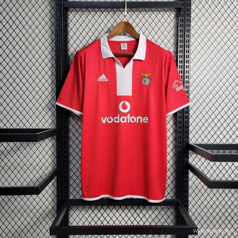 Retro 04-05 Benfica Home Jersey