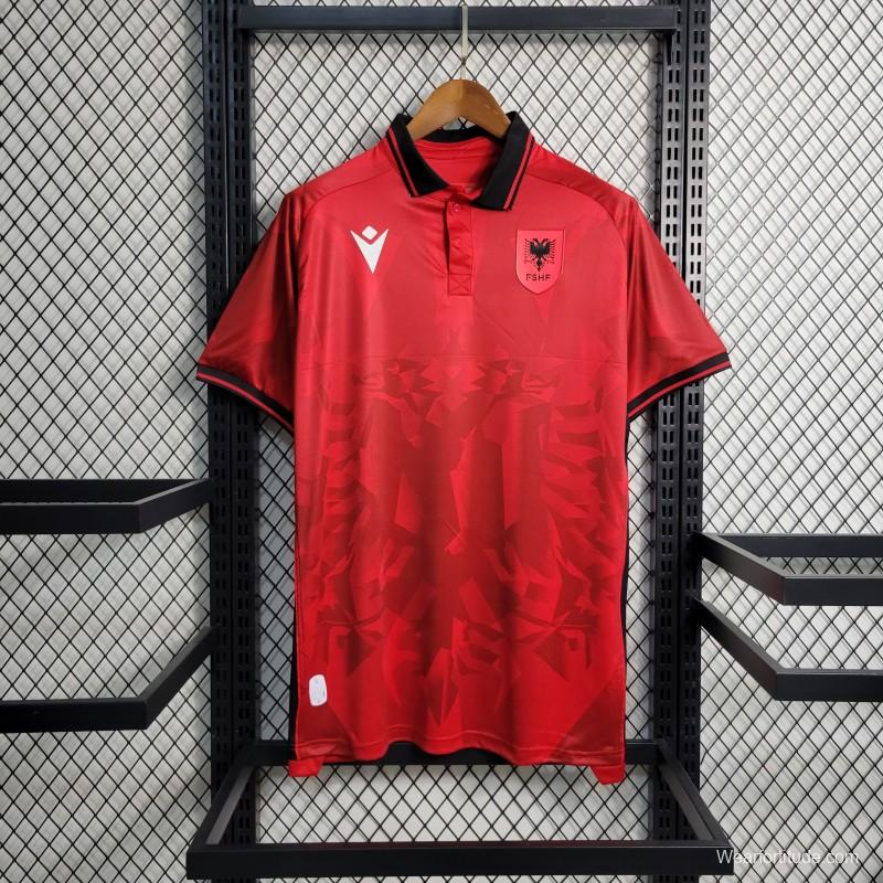 2023 Albania Home Jersey