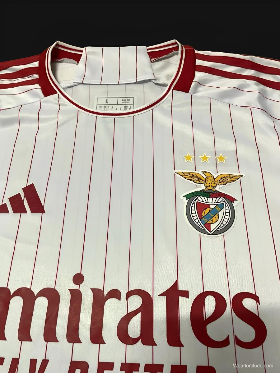 23/24 Benfica White Training Jersey