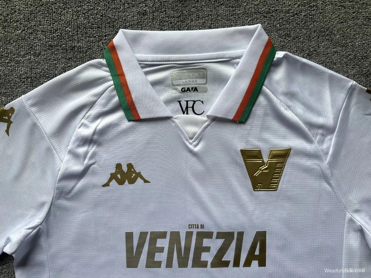 23/24 Venezia Away White Jersey